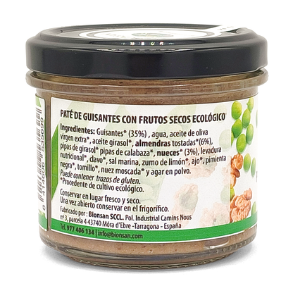 Paté De Guisantes Con Frutos Secos Eco Bionsan 105gr_1