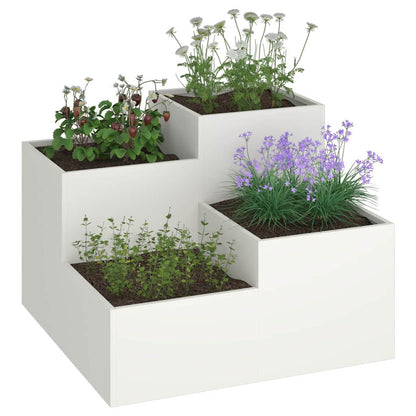 Maceta Para Jardín 100 X 100 X 60 Cm Acero_2