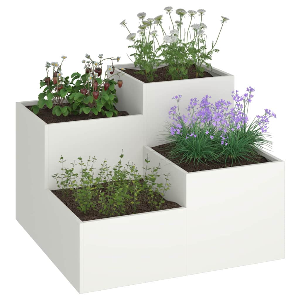 Maceta Para Jardín 80 X 80 X 60 Cm Acero_2