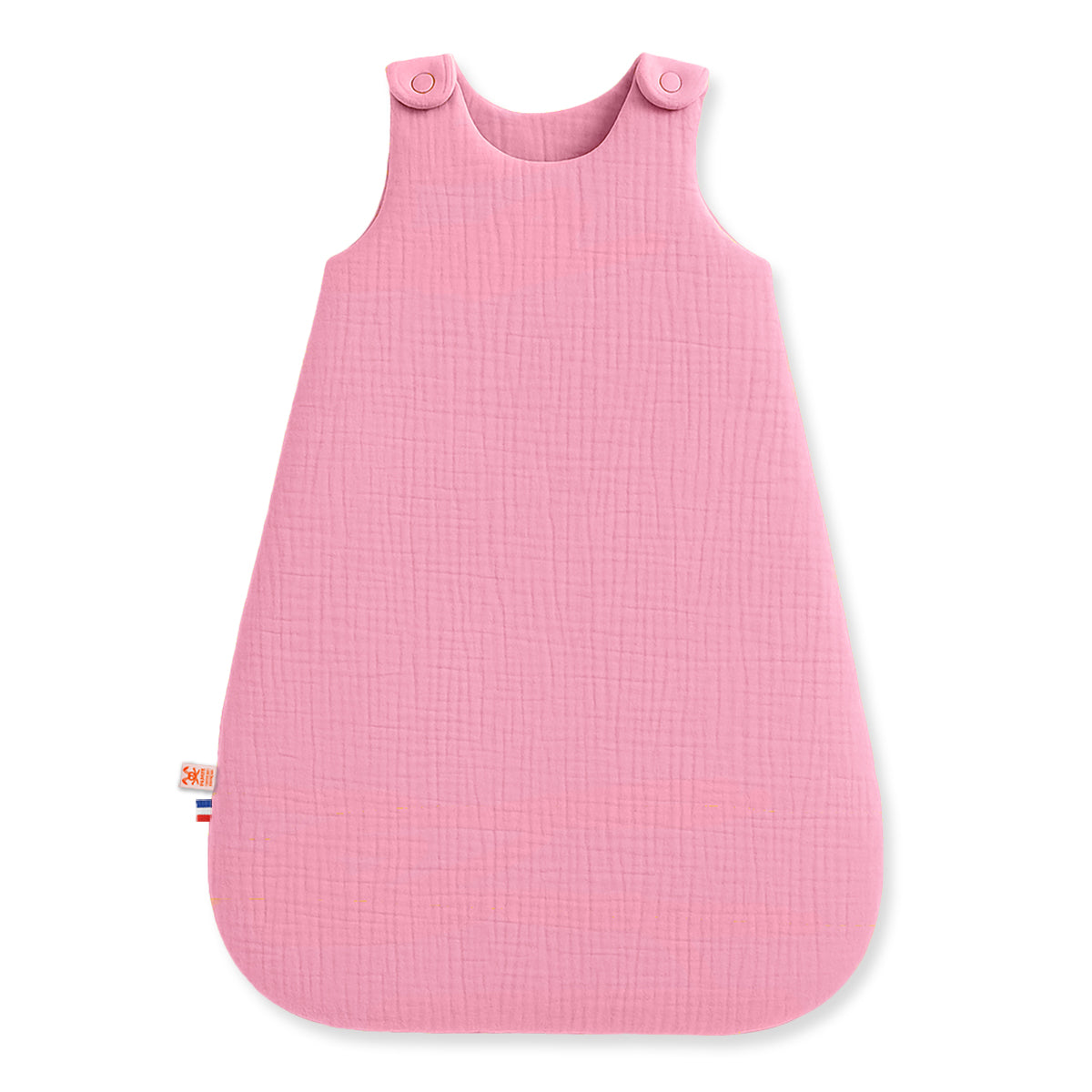 Saco De Dormir De Invierno De Algodón Orgánico Rosa_0