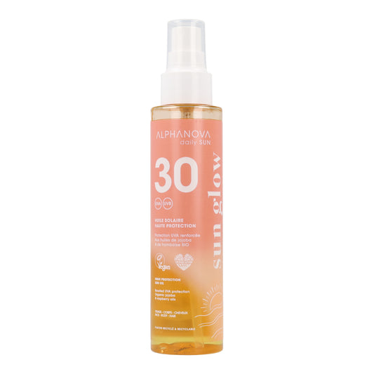 Aceite solar daily sun sun FPS30 Alphanova 125ml