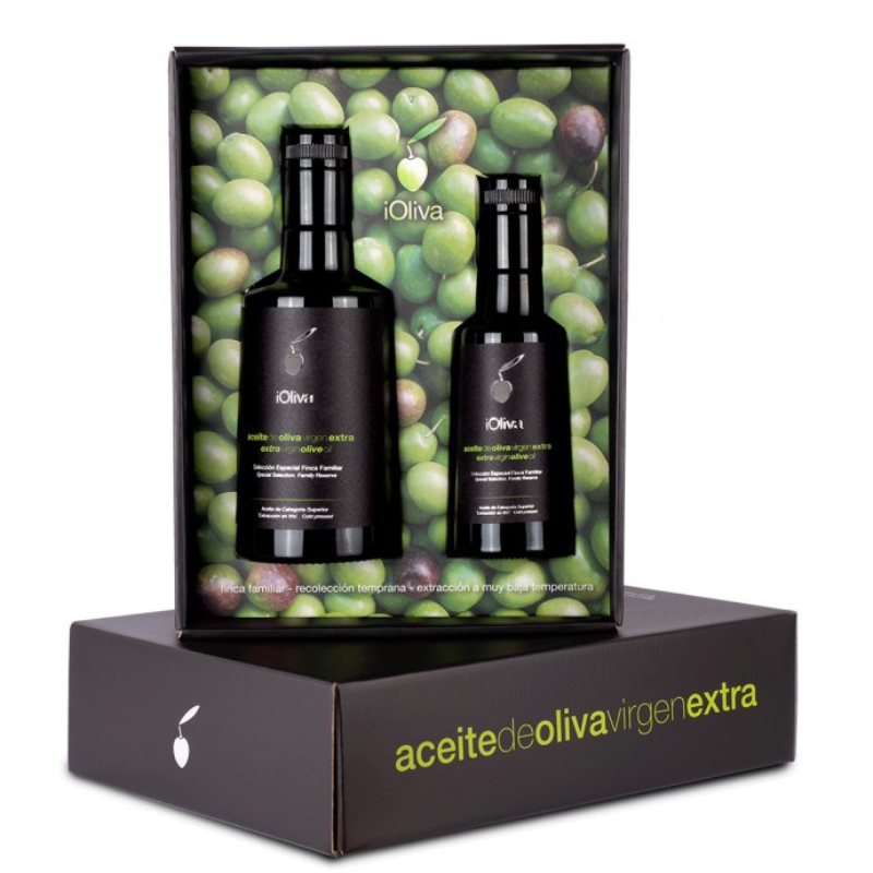 iOliva | Aceite De Oliva Virgen Extra | Variedad Hojiblanca | Olivar Tradicional | Estuche 750 mL_0