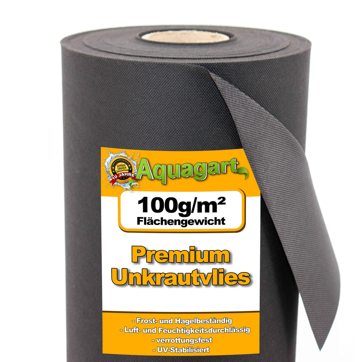 42m² Vellón De Jardín Mantillo De Vellón Contra Malas Hierbas Vellón 100g 1,4m Br._0