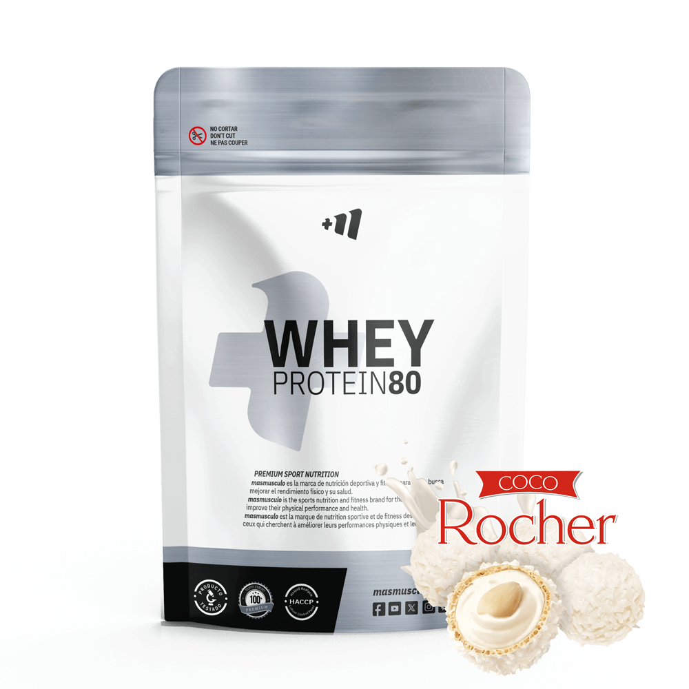 Whey Protein80 - 500g - Coco Rocher - Aumenta La Masa Muscular - Masmusculo_0