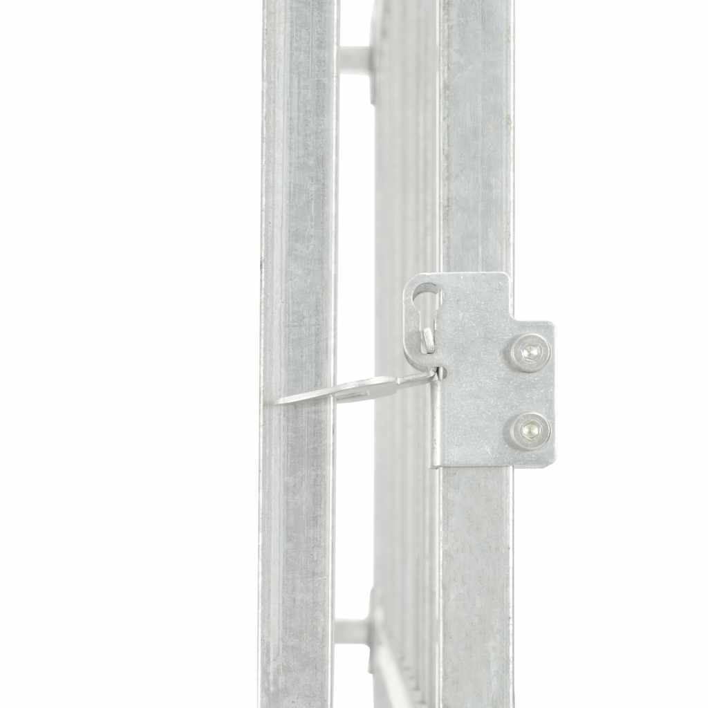 Perrera De Exterior De Acero Galvanizado 760x760x185 Cm_3
