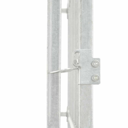 Perrera De Exterior De Acero Galvanizado 760x760x185 Cm_3