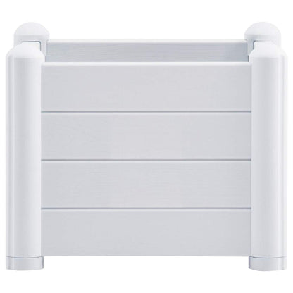 Arriate De Jardín Pp Blanco 43x43x35 Cm_2
