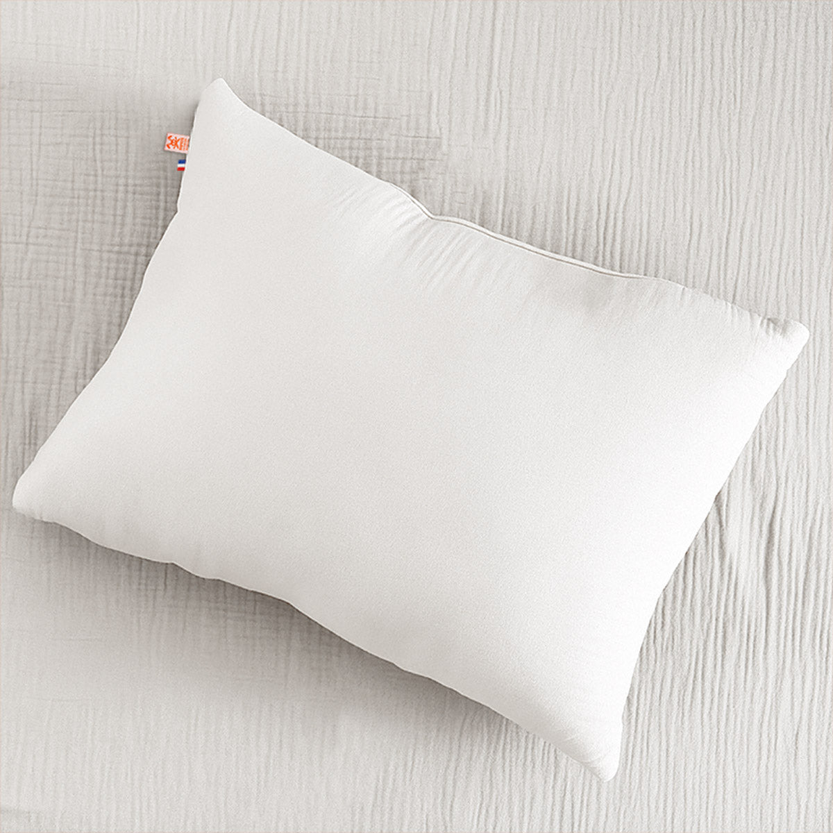 Cojín Rectangular De Algodón Orgánico Blanco_4