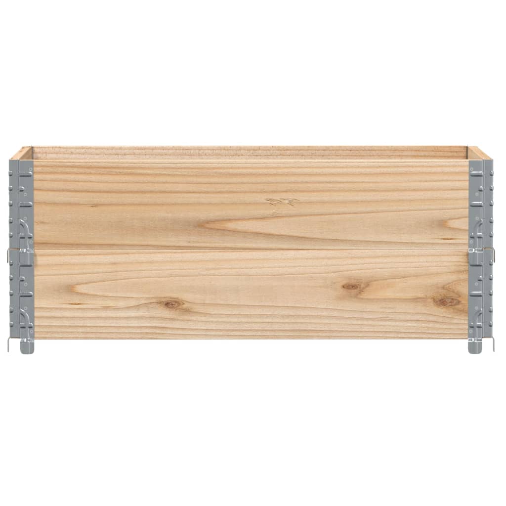 Jardinera De Madera Maciza De Pino 100x50 Cm_2