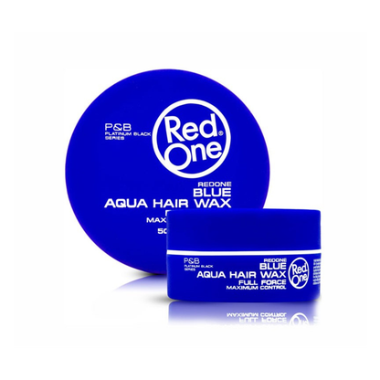 Red One Hair Styling Aqua Hair Wax Blue_0