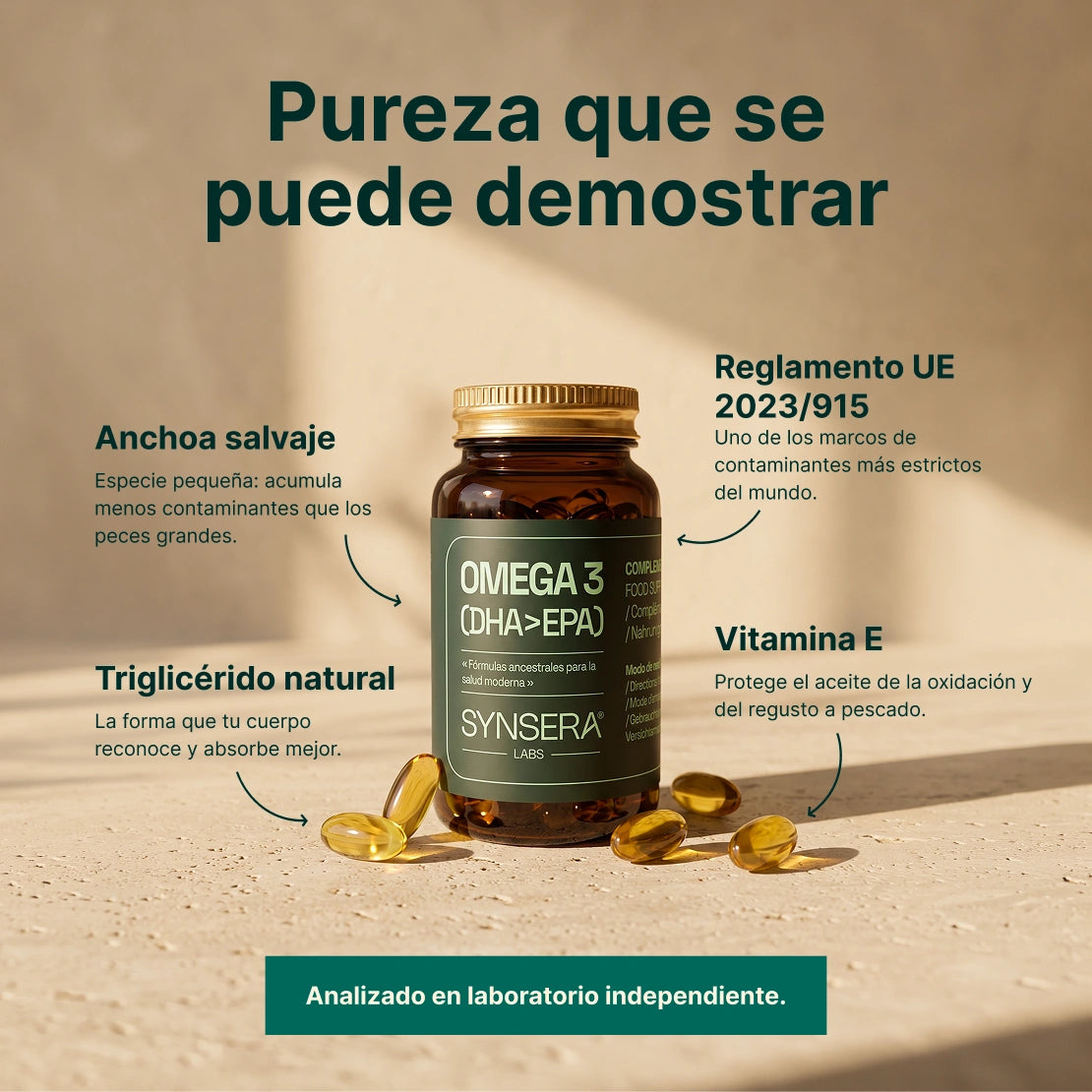 Omega 3 (dha > Epa) 90 Cápsulas Synsera Labs_4