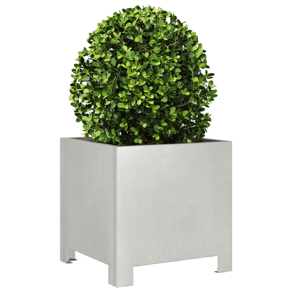 Jardinera Hexagonal De Acero Inoxidable 30x30x30 Cm_2
