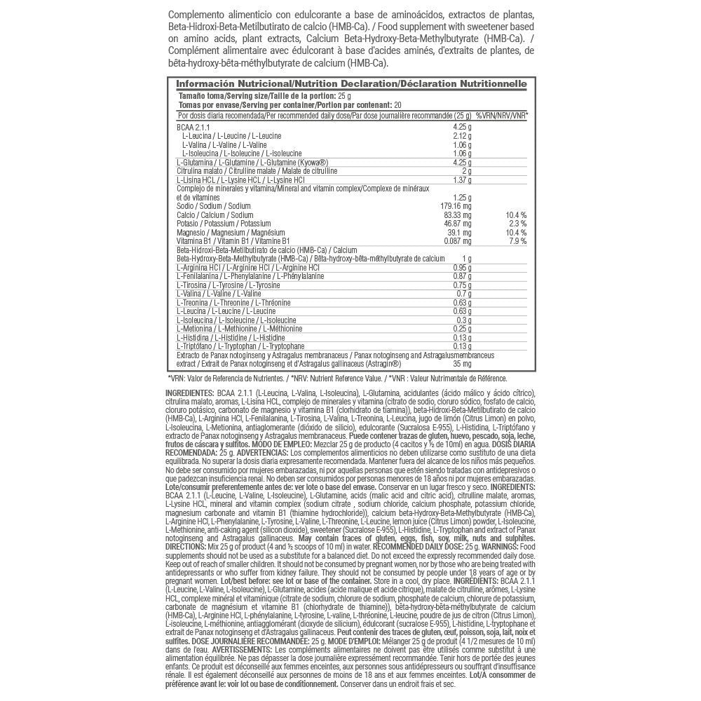 Mg Amino - 500g - Cola - Aumenta La Masa Muscular - Masmusculo_4