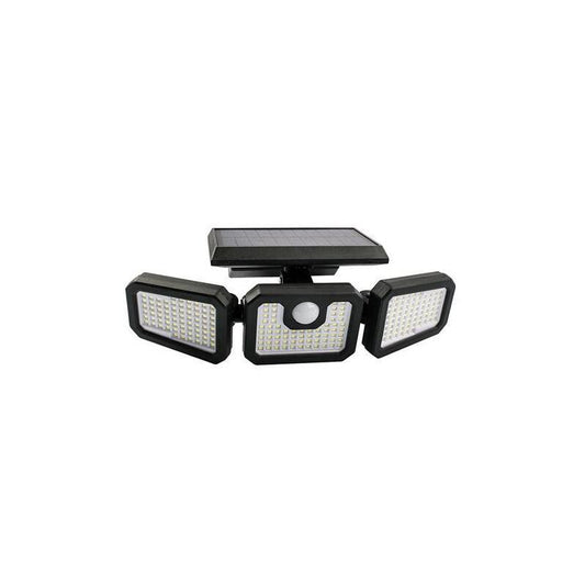 Elbat Foco Solar Triple - 800lm - Luz Fria 6500k - Sensor De Movimiento_0