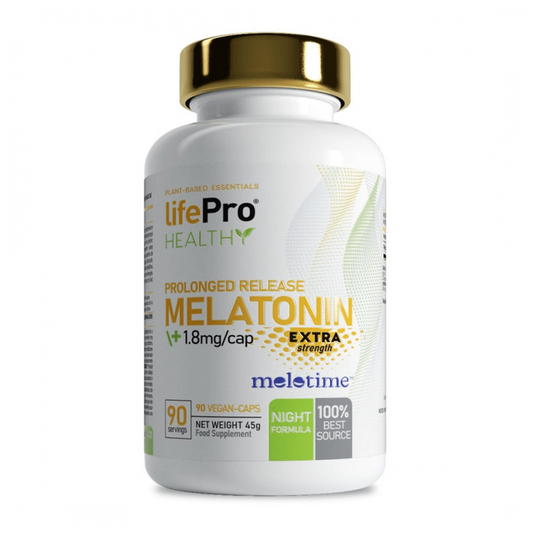 Prolonged Release Melatonin - 90 Cápsulas Veganas - Mejora Del Sueño - Lifepro_0