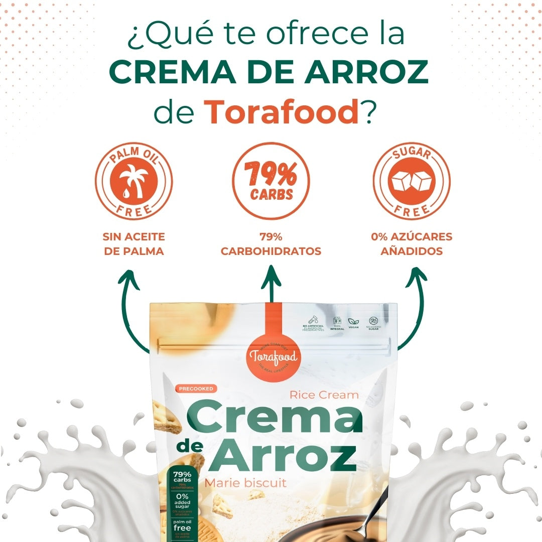 Crema De Arroz Galleta Maria Torafood 1kg