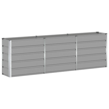 Jardinera Gris Claro 240 X 40 X 75 Cm Acero_0