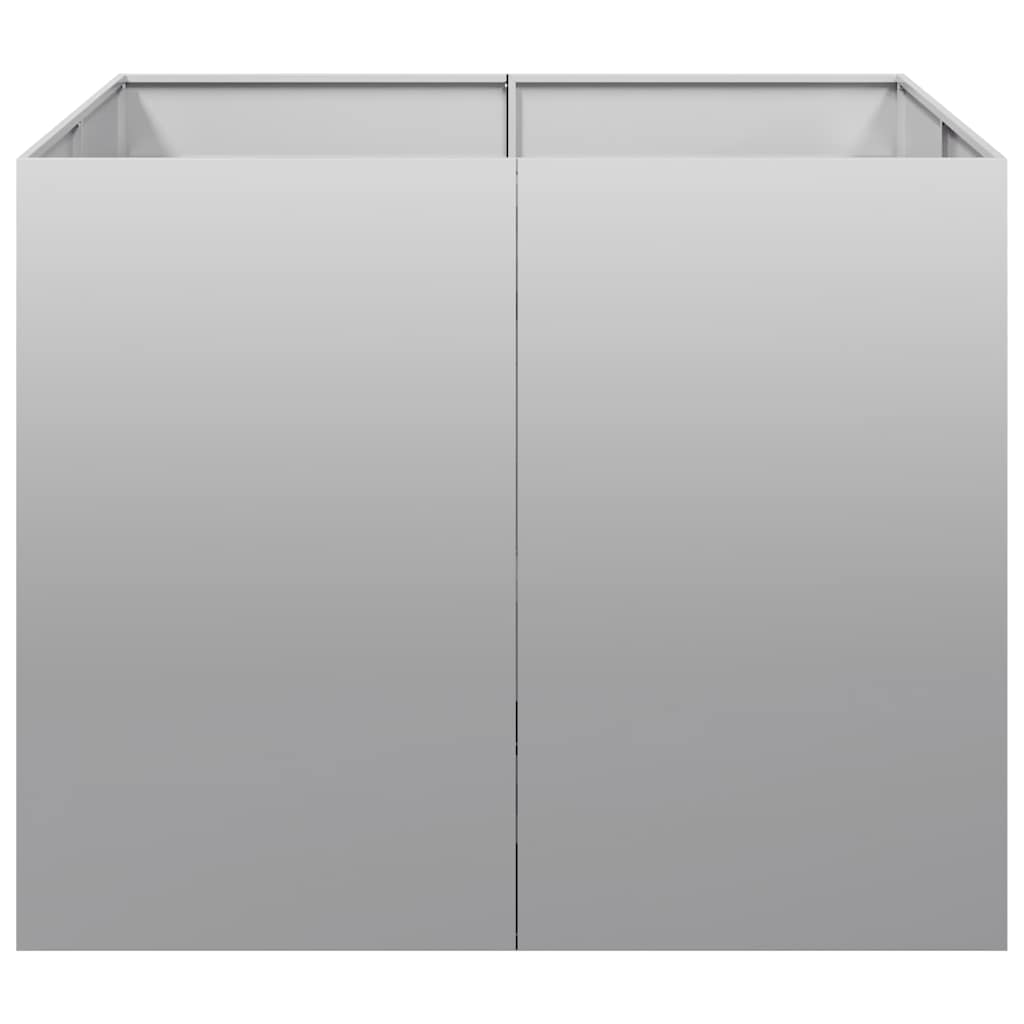 Jardinera 100x100x80 Cm De Acero Galvanizado_3