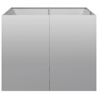 Jardinera 100x100x80 Cm De Acero Galvanizado_3
