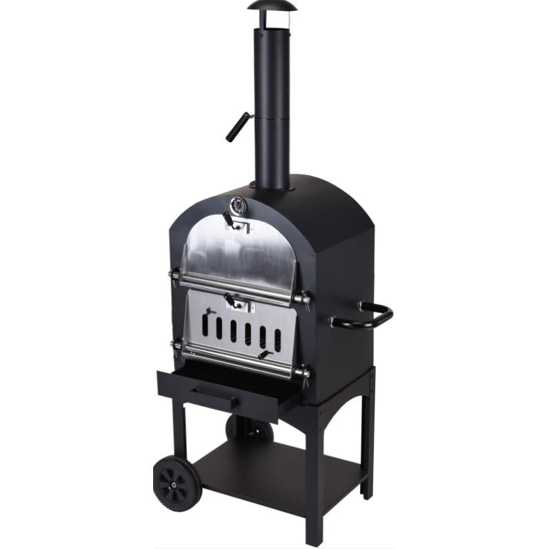 Barbacoa horno pizza