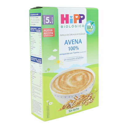 Pack x 2 Avena 100% papilla de cereal BIO 200 g