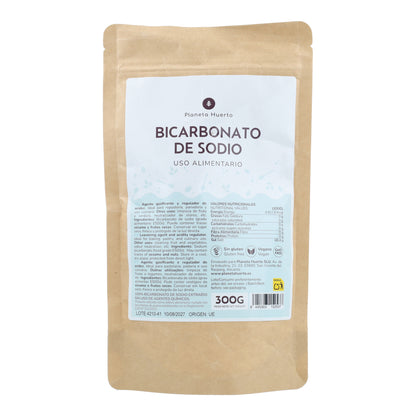 Bicarbonato de sodio alimentario Planeta Huerto 300 gr