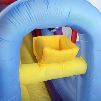 Aiyaplay Castillo Hinchable Acuático Con Soplador 550w 6 En 1 Tobogán Piscina_4