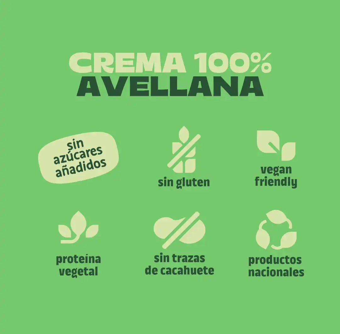 Crema 100% avellana nacional The Nut Club 180g_5
