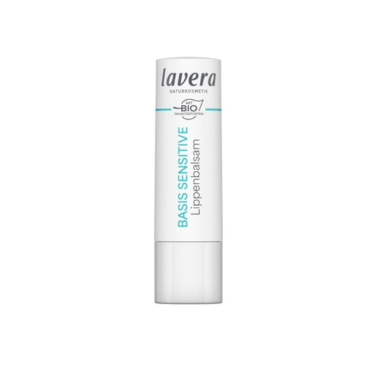 Bálsamo labial basis sensitive aceite de jojoba & almendras bio Lavera 4,5 g