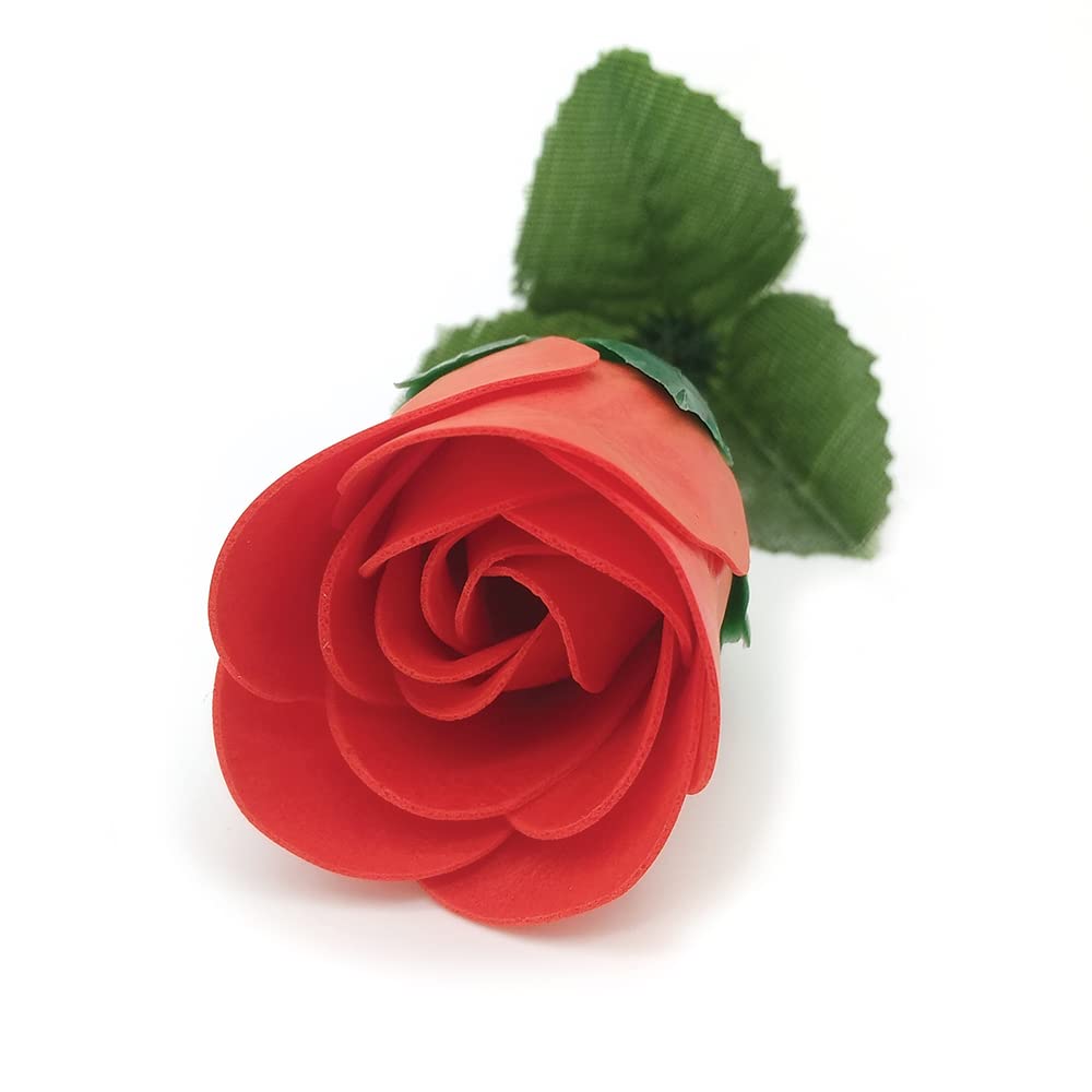3 Rosa Con Pétalos De Jabón Aromático Para Baño Relajante (roja) - Regalo Original Para Días Especiales - Aroma Atalcado_1