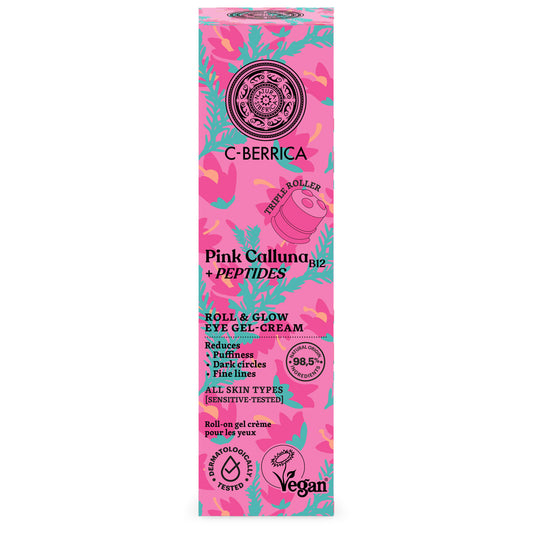Cremigel para el Contorno de Ojos «Roll & Glow» Natura Siberica 20 ml