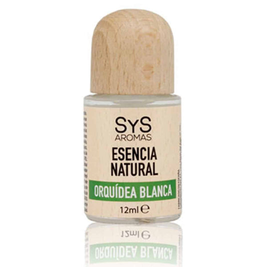 Esencia Natural Orquídea Blanca SYS Aromas 12 ml | Aroma Floral y Suave | Para Quemadores y Humidificadores_0