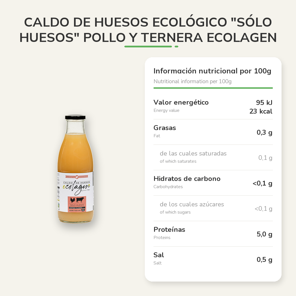 Información nutricional