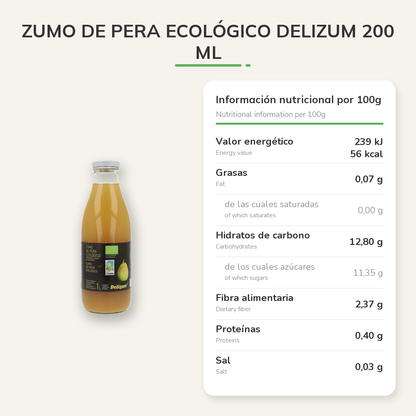 Información nutricional