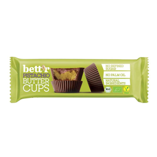 Bombones Rellenos De Crema De Pistacho Bett'r 39g Bio_0