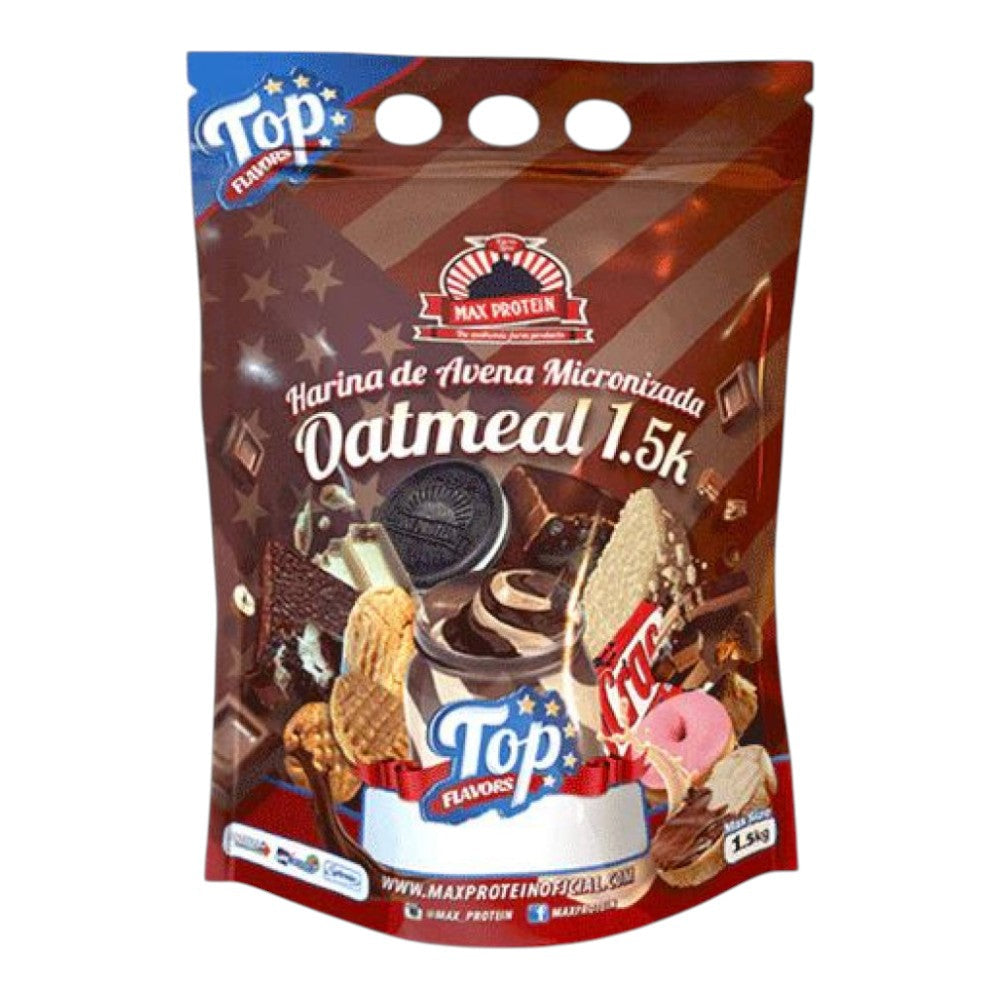 Oatmeal-harina De Avena Top Flavors 1.5 Kg Biggers_0