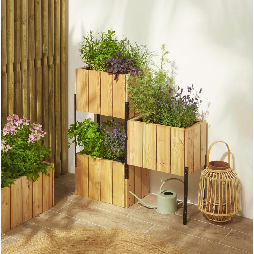 Jardinera Balcón ACANTA 826x282x860 mm