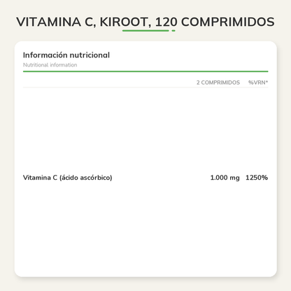 Información nutricional