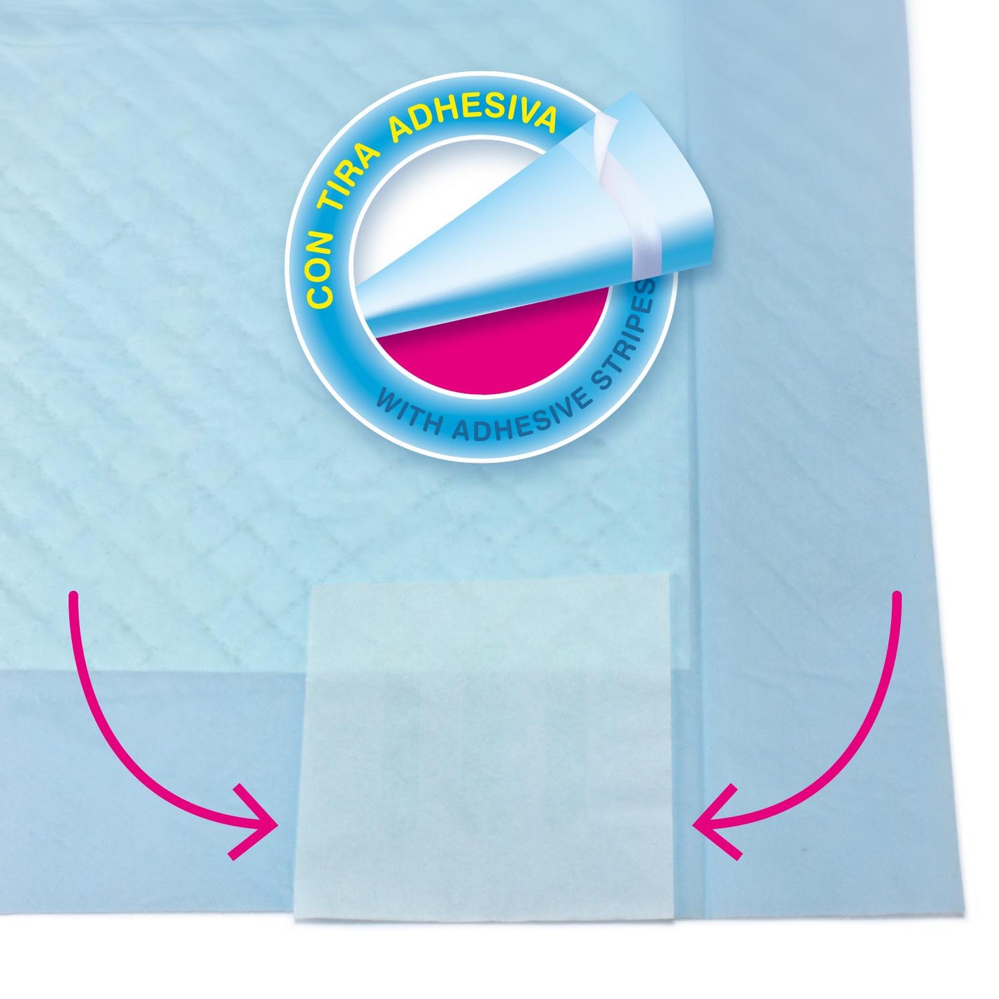 Pads absorbentes 60x60 cm Arquivet Pack Económico 30 uds