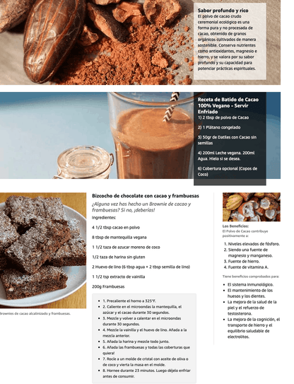 Cacao En Polvo Bio - 4kg (1kg Envase Retail + 3kg Bolsa Granel De Recarga) | Cacao Puro Ecológico Vegano Para Repostería_4