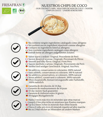 Chips De Coco Ecológicos | Deshidratados | Frisafran 200 G_3