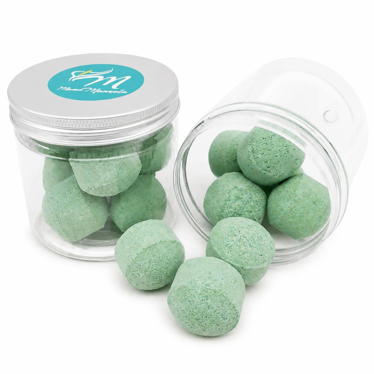Tarro 7 Mini Bombas Efervescentes Para Manicura Y Pedicura - Ablandan Durezas, Uñas Y Cutículas - Aroma Mango_0
