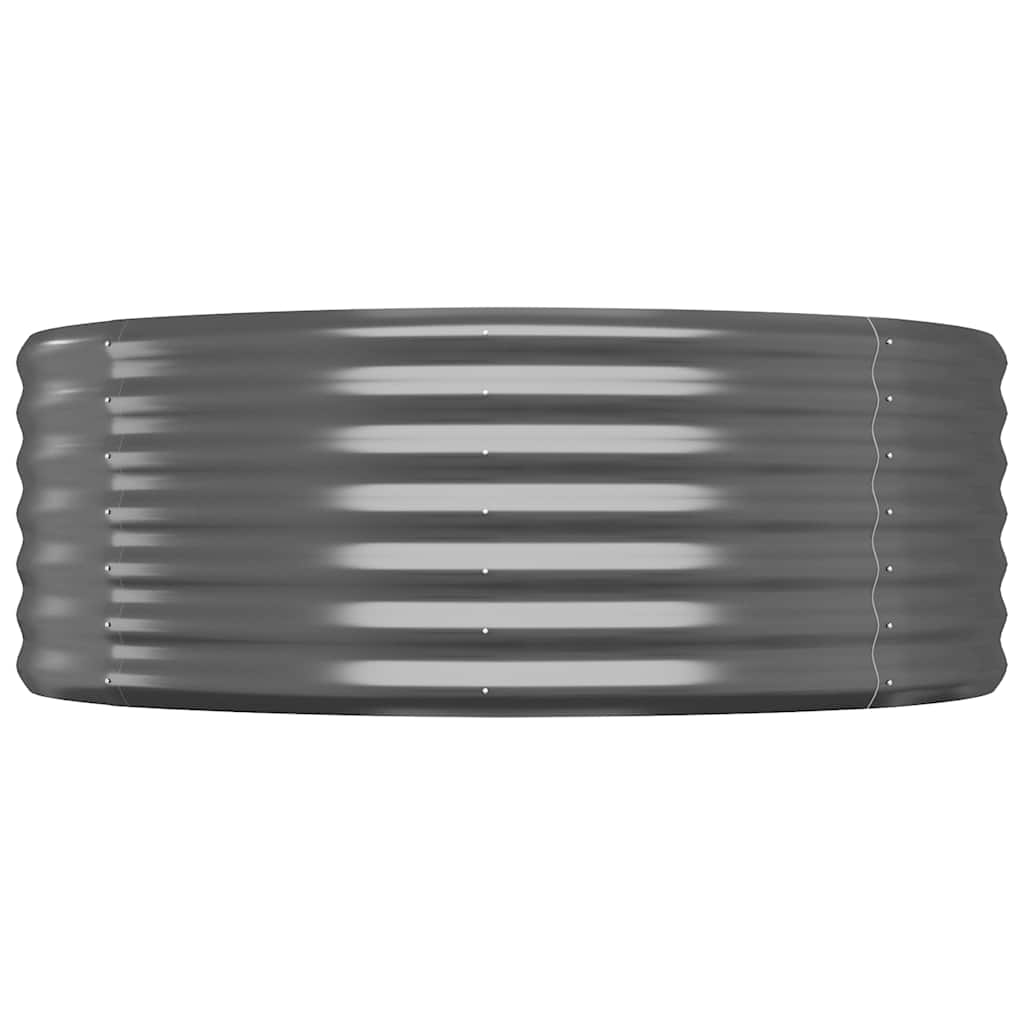 Jardinera Arriate Acero Galvanizado Antracita 507x100x36cm_3