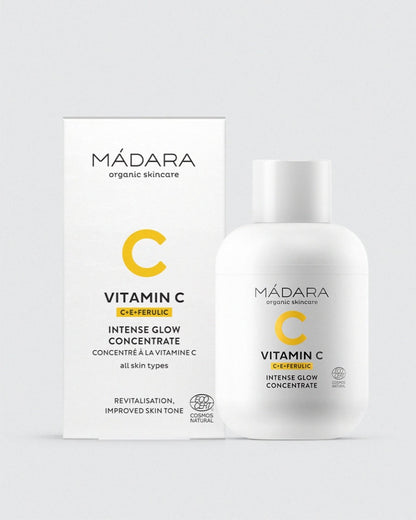 Vitamina C Concentrado de brillo intenso Mádara 30ml