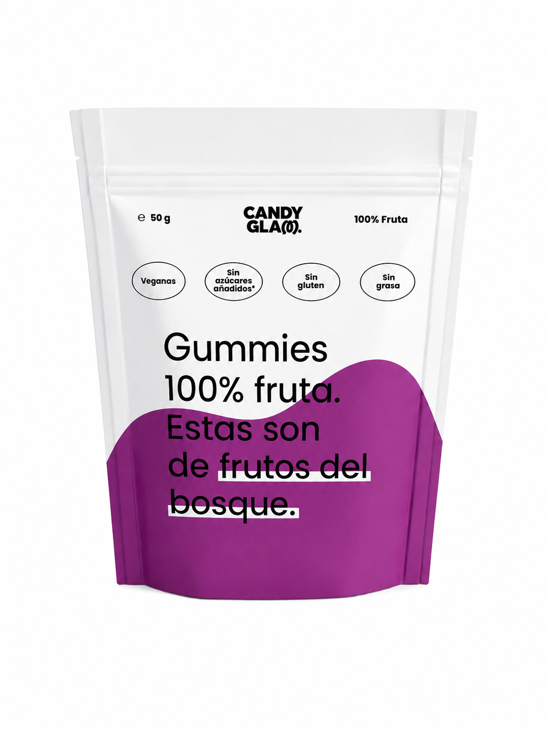 Gummies 100% Fruta Pack De 14 Frutos Del Bosque – Snack Saludable Vegano Sin Azúcares Añadidos_1