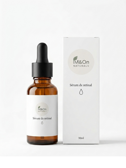 Sérum Facial con Retinal, Ácido Hialurónico y Aceite de Argán 30 ml | Antiedad de Noche | M&amp;On Naturals_0