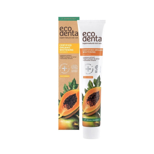 Pasta dental Blanqueadora con Extracto de Papaya Bio EcoDenta 75 ml