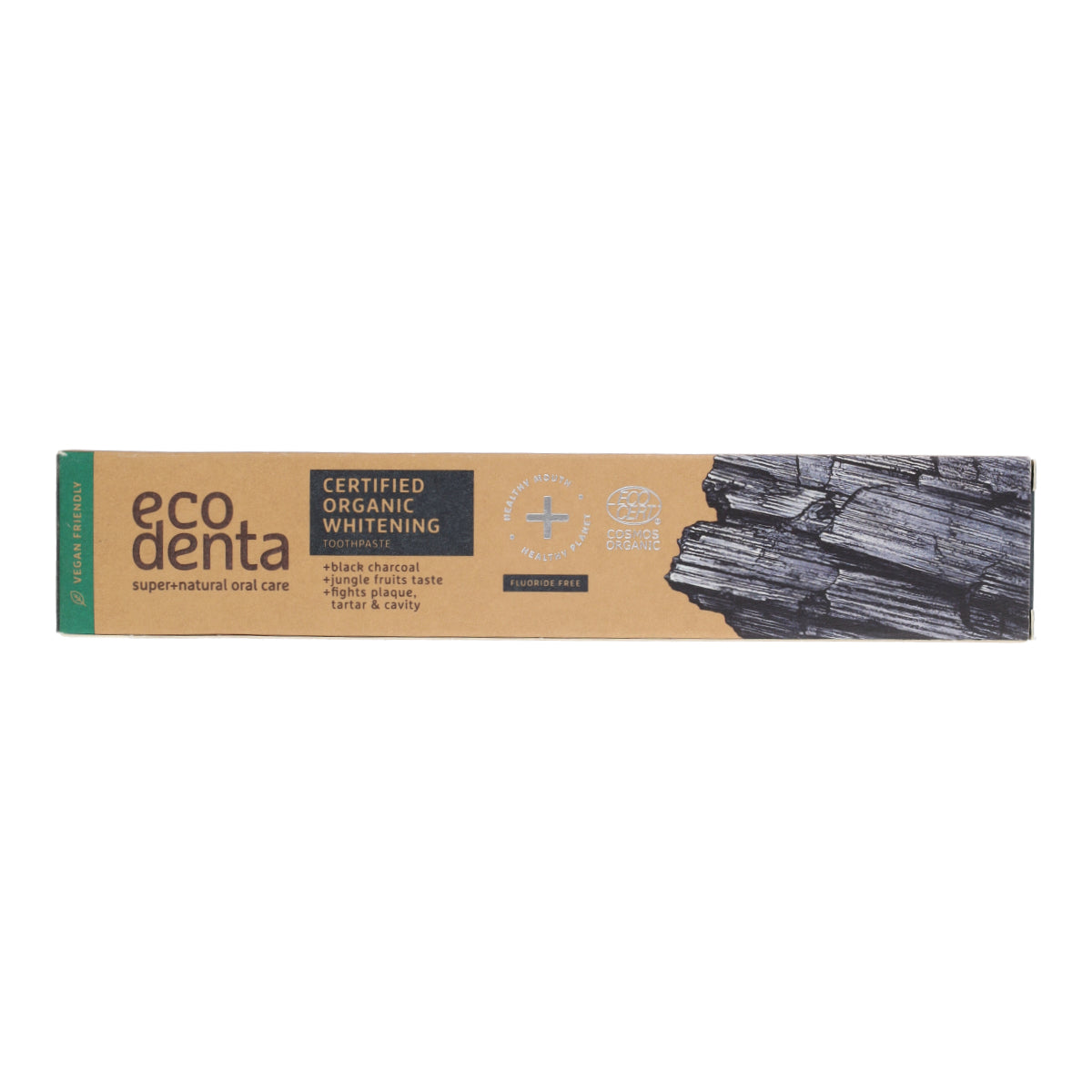 Pasta dental Blanqueadora con Carbón Bio EcoDenta 75 ml