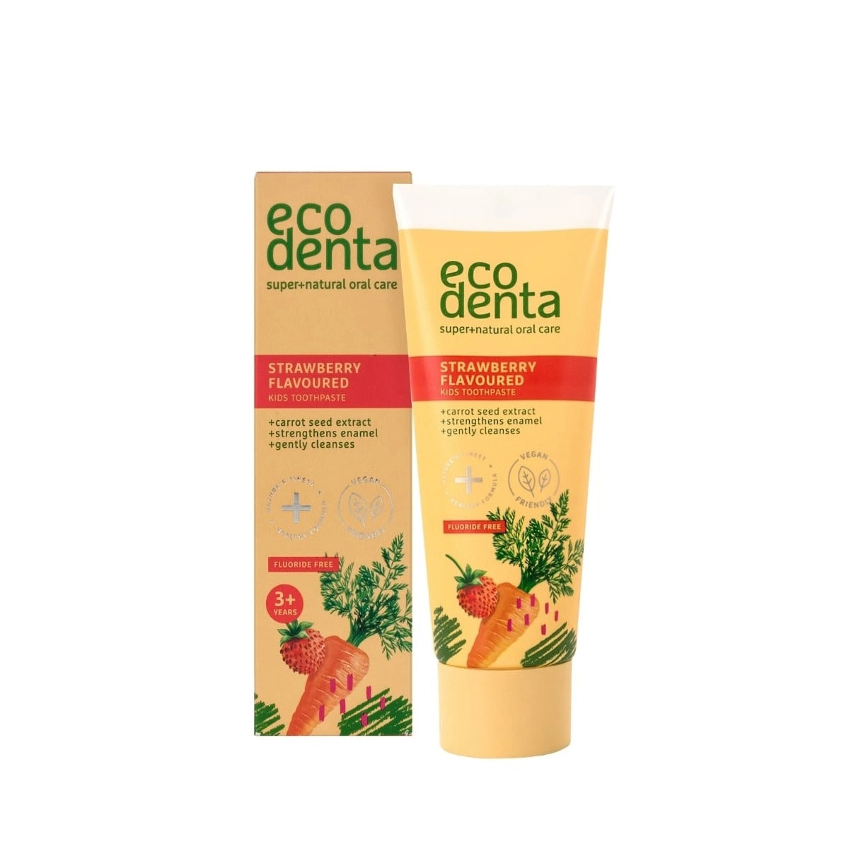 Pasta dental Infantil sabor Fresa EcoDenta 75 ml