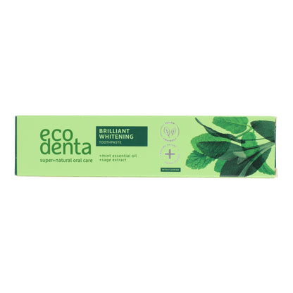 Pasta dental Blanqueadora con Menta y Salvia EcoDenta 100 ml